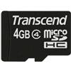 Transcend 4GB Scheda MicroSD Transcend [TS4GUSDC4]