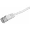 Logilink Flach-Patchcavo LogiLink RJ45 U/UTP Cat5e 15.00m weiÃ? [CP0140]