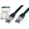 Digitus Patchkabel DIGITUS RJ45 SF/UTP Cat5e 1.00m schwarz [DK-1531-010/BL]
