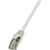 Logilink Patchkabel LogiLink RJ45 SF/UTP Cat5e 3.00 grau [CP1062D]