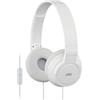 Jvc Cuffie JVC HA-SR185-W-E - bianco - con microfono pieghevoli [HA-SR185-W-E]