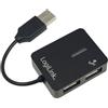 Logilink Hub usb LogiLink "Smile" 4 Porte nero [UA0139]