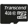 Transcend 4GB Scheda MicroSD Transcend classe 10 [TS4GUSDC10]