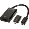 Logilink Adattatore Hdmi LogiLink Micro USB - > HDMI St/Bu [UA0142A]