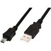 Digitus Cavo usb Digitus usb 2.0 mini B 5 poli 1m [AK300130010S]