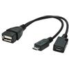 Gembird Adattatore Usb Gembird micro A -> micro B 0.15m OTG [A-OTG-AFBM-04]
