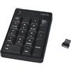 Logilink Tastierino Logilink Wireless 18 Tasti Nero