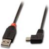 Lindy Cavo usb Lindy 2.0 Typ A/Mini-B 90 gradi 1m Mini-B [31971]