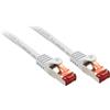 Lindy Cavo di rete Lindy Basic Cat.6 S/FTP Bianco 0,5m [47381]