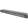 Digitus Pannello Patch Digitus 1U 24-Porte Cat6a schermato nero [DN-91624S-EA-B]