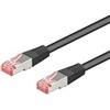 Goobay Cavo di rete Patch Goobay CAT6 0,5m nero S/FTP [95468]