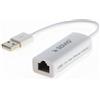 SAVIO Adattatore Savio CL-24 USB a RJ-45 M/F bianco