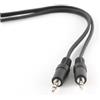 Gembird Cavo Audio Gembird CCA-404-2M Jack 3.5mm a Jack 3.5mm M/M 2m nero