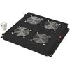 Digitus Gruppo di ventilazione Digitus per Rack 19" Unique/Dynamic 2 a soffitto nero [DN-19 FAN-2-B-N]