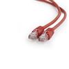 Gembird Cavo di rete Gembird PP6U-3M/R U/UTP (UTP) Cat6 Rosso