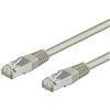Goobay Cavo di rete Patch Goobay CAT5e 0,5m grigio SF/UTP [50143]