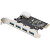 Digitus Scheda di rete e adattatore Digitus Interno USB 5000Mbit/s [DS-30221-1]
