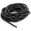 Gembird Raccoglicavi a spirale Gembird 12mm 10m Nero [CM-WR1210-01]
