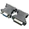 Gembird Adattatore Gembird (DVI-A - D-Sub(VGA)) Nero [A-DVI-VGA-BK]