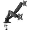 ART Supporto monitor Art L-16GD GAZ braccio per 2 monitor 13-27" 6.5kg [L-16GD GAZ]