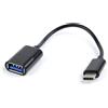 Gembird Cavo Gembird A-OTG-CMAF3-01 (USB 3.0 Type-C M a USB 3.0 F 0.20 m nero) [A-OTG-CMAF3-01]