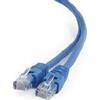 Gembird Cavo di rete Patch Gembird UTP CAT. 6 0.5M blu [PP6U-0.5M/B]