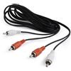 Gembird Cavo Gembird CCA-2R2R-6 2x RCA M/RCA x2 M 1,8m nero [CCA-2R2R-6]