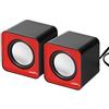 Audiocore Altoparlanti Audiocore AC870R 6W USB Rosso/Nero [AC870R]