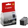 Canon Cartuccia d'inchiostro Hp Originale PG-40 16ml nero [0615B001]