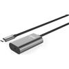 Unitek Cavo Unitek USB-C 3.1 Active Extension, 5m, M/F [U305A]