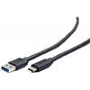 Gembird Cavo Gembird USB 3.0 AM a Type-C, 0.5m, nero [CCP-USB3-AMCM-0.5M]