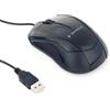 Gembird Mouse ottico Gembird 1000 DPI, USB, nero, 1.35m [MUS-3B-02]