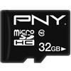 Pny 32GB Scheda microSDHC Pny P-SDU32G10PPL-GE [SFPNYMDG32G10PP]