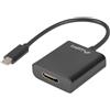 Lanberg Adattatore usb Lanberg Hdmi F 15cm Nero [AD-UC-HD-01]