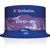 Verbatim Confezione DVD+R Verbatim 16x4.7GB, 50 pezzi [ECVRBDPRL45]