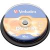 Verbatim Confezione DVD-R 16x4.7GB Verbatim, 10 pezzi [ECVRBDMRL05]