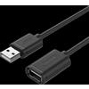 Unitek Cavo converter Unitek USB, USB2.0 AM a AF, 1m [Y-C428GBK]