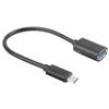 Lanberg Adattatore usb Lanberg Usb-C (M) AF 3.1 15cm Nero [AILAGA000000015]