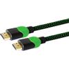 SAVIO Cavo Savio GCL-02 HDMI 2.0 gold plugs, 3D, 4Kx2K60p,1,8m [GCL-02]
