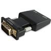 ELMAK Adattatore Savio Almak CL-145 VGA a HDMI Nero [AVELMVHSAVCL145]