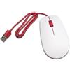 Raspberry Mouse Raspberry USB ottico bianco/rosso [RB-MAUS01W]
