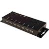 EXSYS Hub Usb 3.2 Exsys 7 porte 12V 3A e Cavo usb Nero [EX-1188HMS-3]