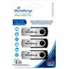 Mediarange Pen drive 16GB MediaRange Usb 3*16GB 3pz [MR910-3]