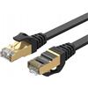 Unitek Cavo di rete patch Unitek S/FTP 7 RJ45 8P8C/RJ45 8P8C 3m nero [C1897BK-3M]