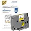 Mediarange Nastro di stampa MediaRange per Brother TZE-631 12mm x 8 metri nero/giallo [MRBTZ631]