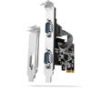 AXAGON Scheda Pci Axagon DB9 M/porta seriale/uscita a 2 porte [PCEA-PSN]