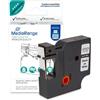 Mediarange Cassetta a nastro MediaRange Dymo D1 12mmx7m/Nero/Bianco [MRDY45013]