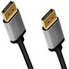 Logilink Cavo displayport LogiLink 1.2 M/M 4K/60Hz/1m/Nero/Grigio [CDA0100]