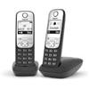 Siemens Telefono Gigaset A690 Duo Nero-Argento [TESIESBAA690IPD]