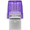 Kingston Pen Drive 64GB Kingston Technology Data Traveler MicroDuo 3C G3 USB-A/USB-C 3.2 Gen1 [SGKINC064DUO3C3]